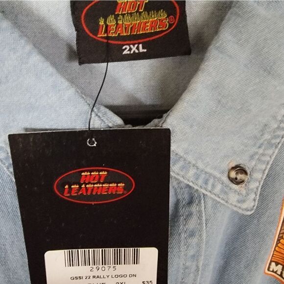 STURGIS 2022  82nd Anniversary Motorcycle RALLY JEAN SHIRT/JACKET NWT - Picture 7 of 13